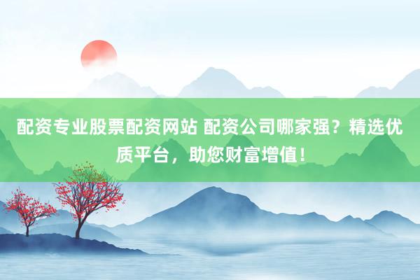 配资专业股票配资网站 配资公司哪家强？精选优质平台，助您财富增值！