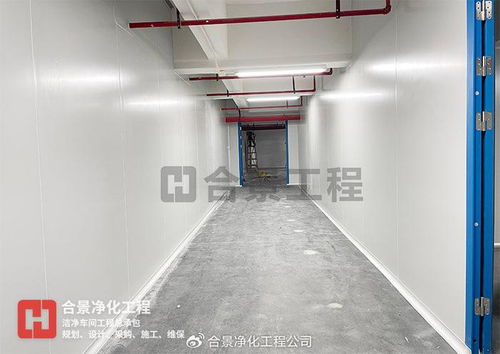 合景净化工程公司承建的广东锂电池洁净车间装修建设项目设备入场完成